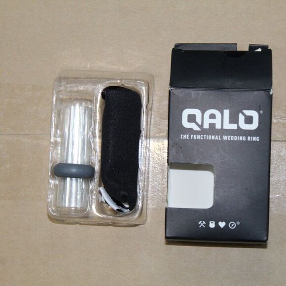 QALO Men's Functional Wedding Ring Sz 10 - Picture 3 of 3